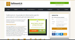 Desktop Screenshot of fallimenti.it
